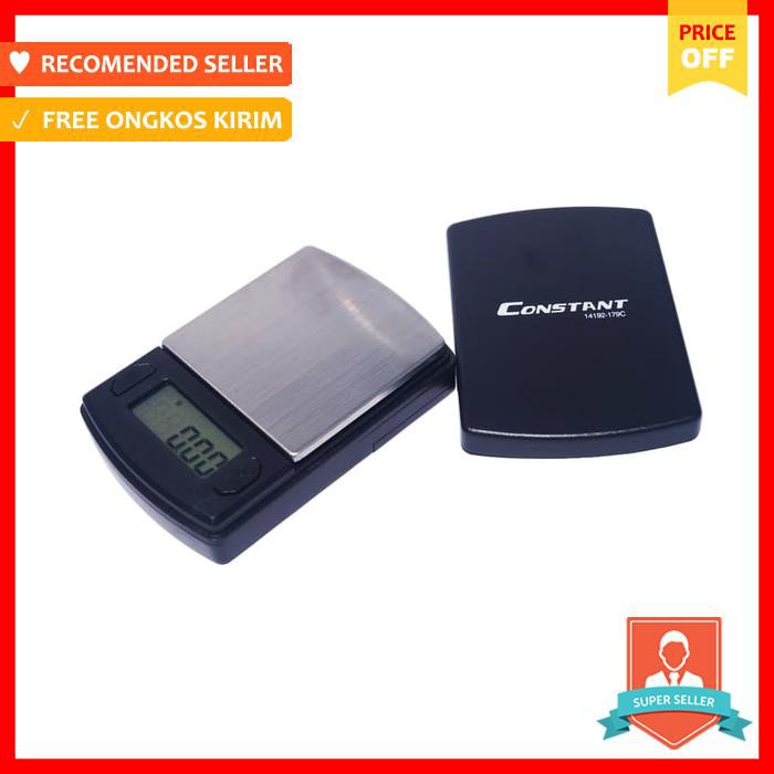 TIMBANGAN EMAS CONSTANT 14192 179C (DIGITAL POCKET SCALE)
