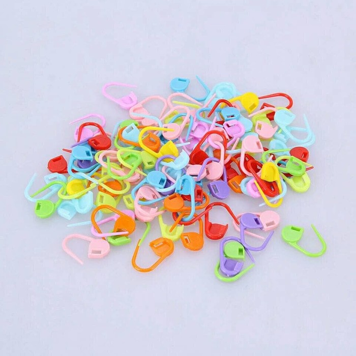 10pcs/lot peniti plastik buat penanda pas rajut crochet knitting