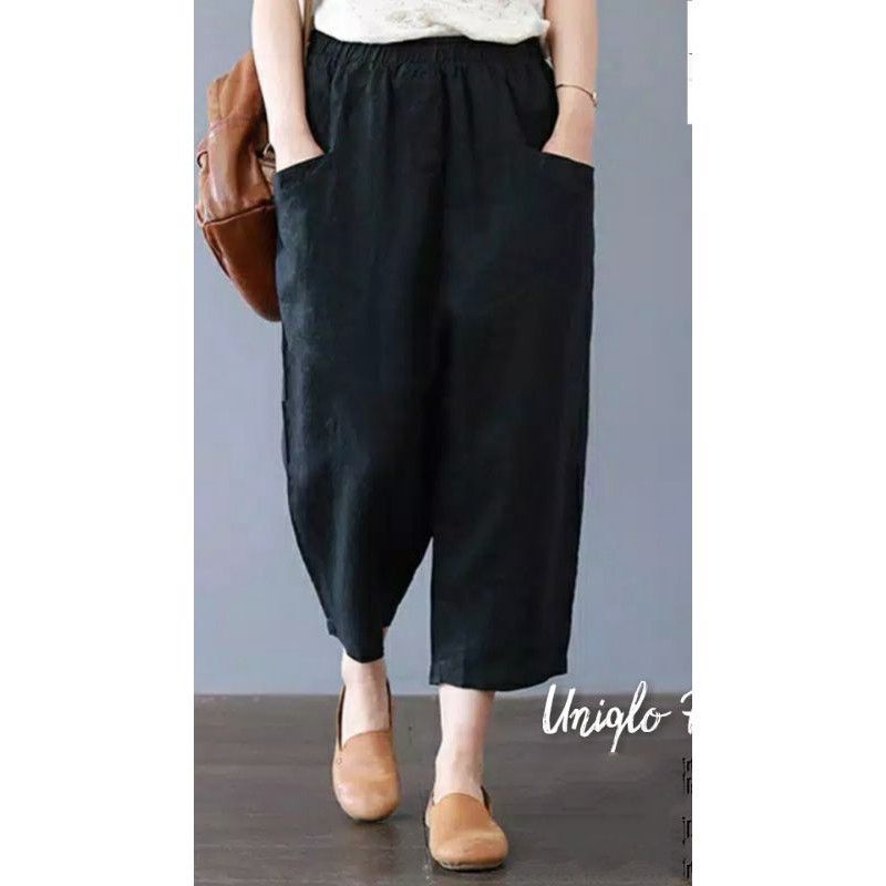 Termurah Sasha pants Willow pants Uniqlo pants Celana Korean style celana panjang wanita