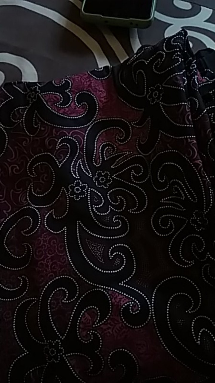 Batik Cewek Lengan Panjang Motif Cumi