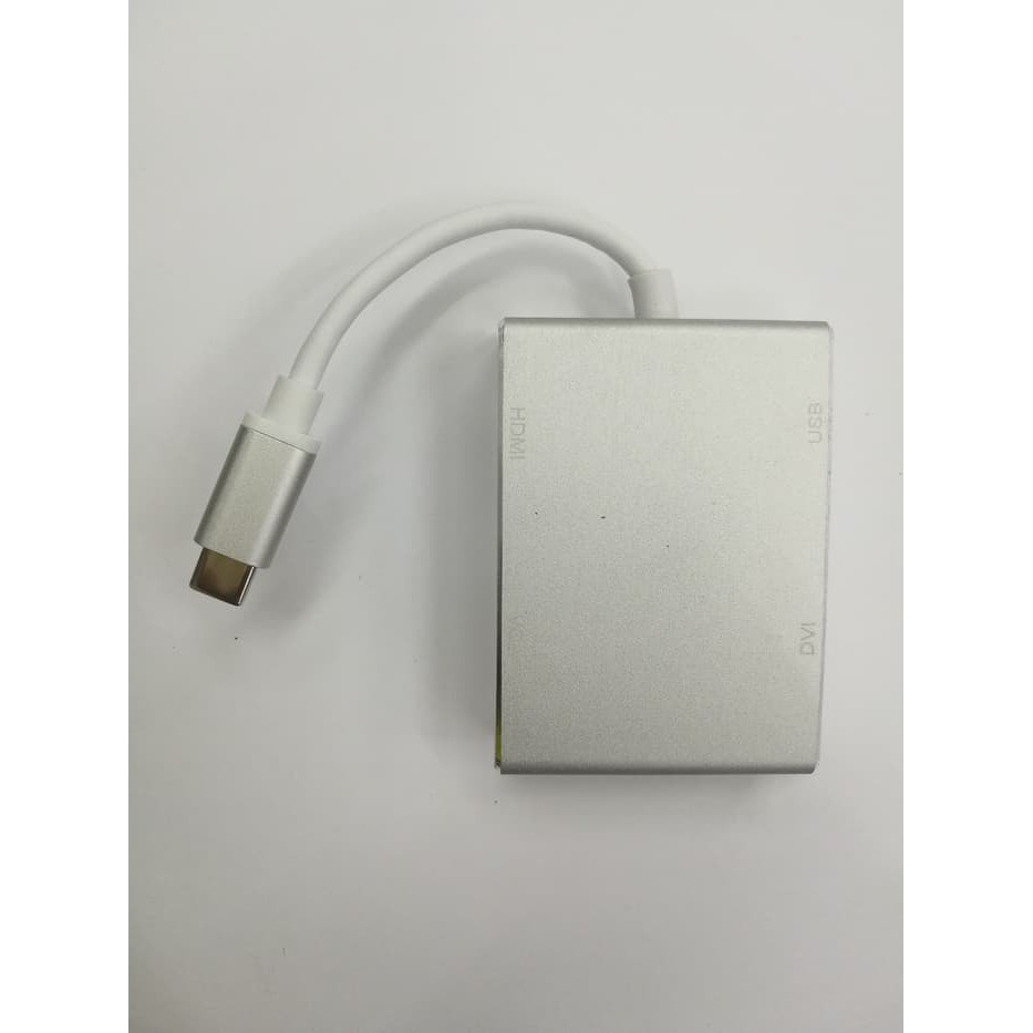 USB-C to VGA DVI HDMI dan USB