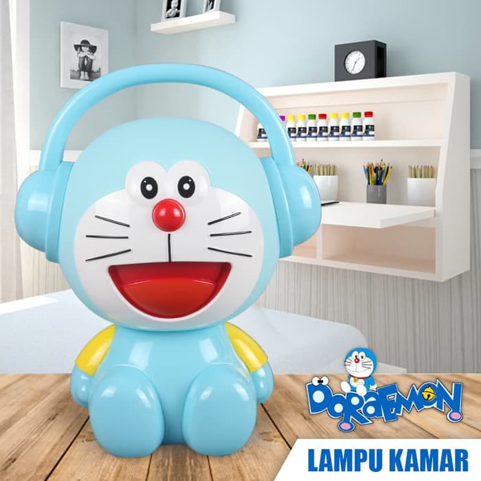 Lampu Tidur Lucu Unik Karakter Doraemon Untuk Kamar Anak Berkualitas