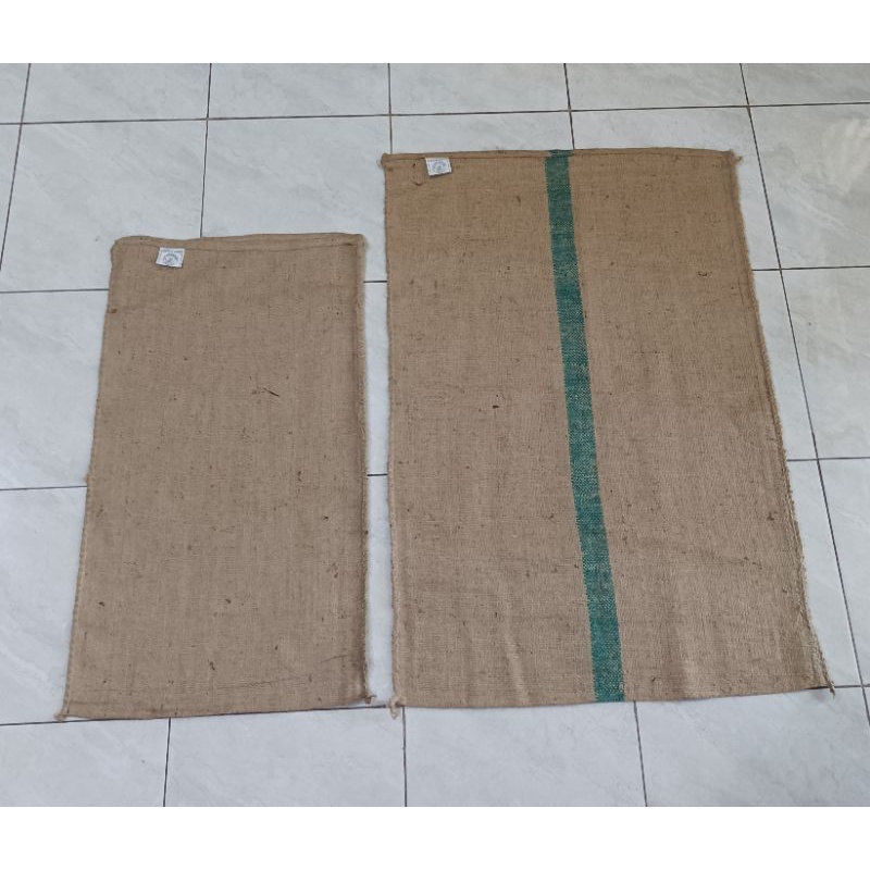 karung goni baru / karung goni strip hijau / karung goni besar / karung goni / karung goni VOT