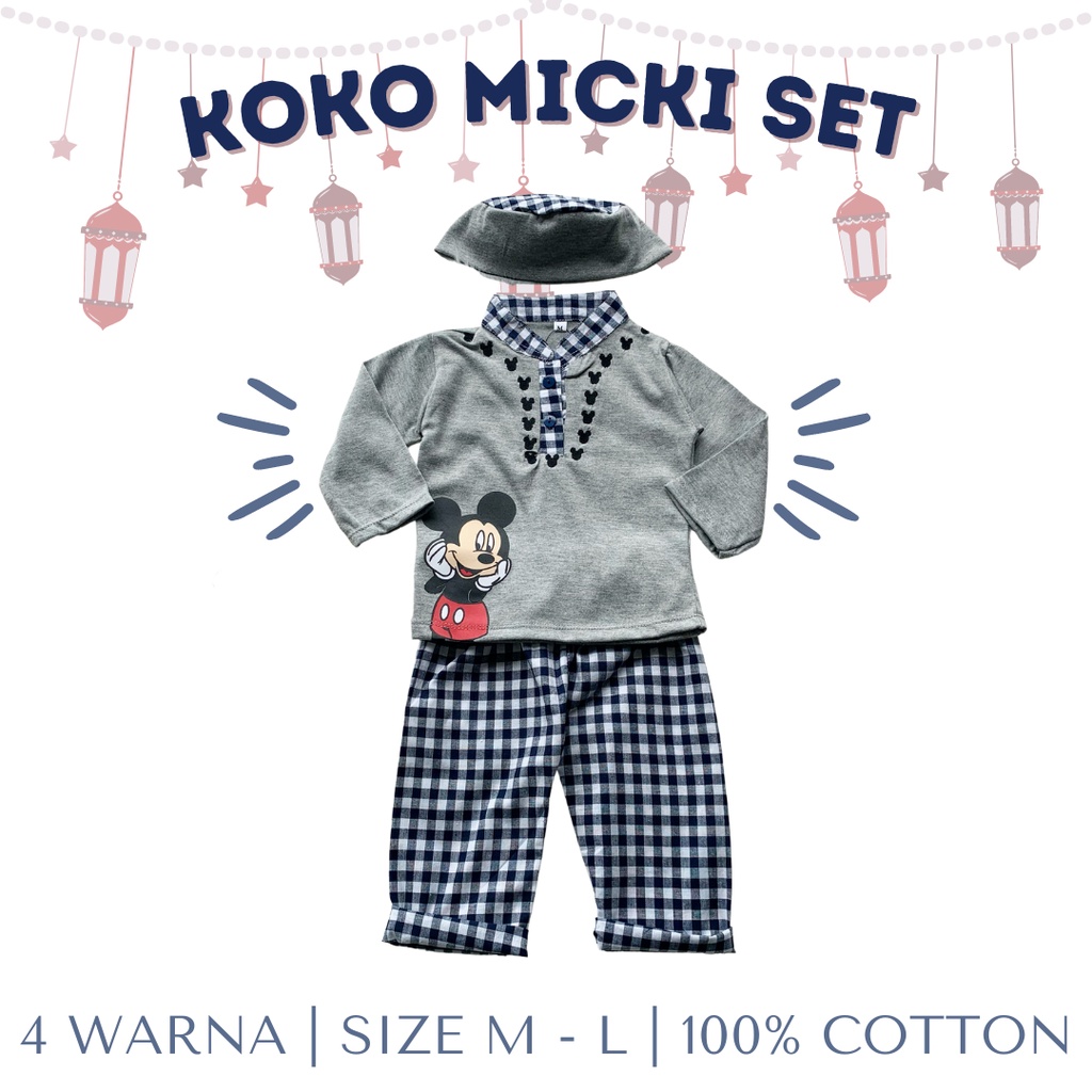 GROSIR KOKO MICKI SET