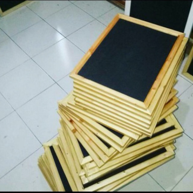 

Papan tulis kapur ukuran A4 atau 21x30cm