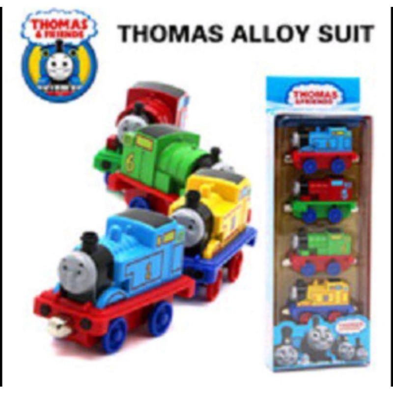 Mainan anak Die cast Thomas and Friends besi magnet