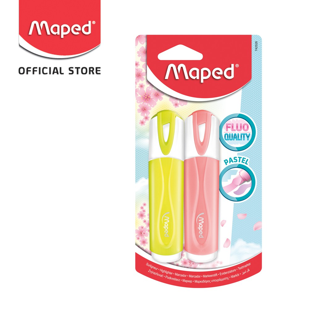 

Maped FluoPeps Classic Pastel AssCol x2 (blister)