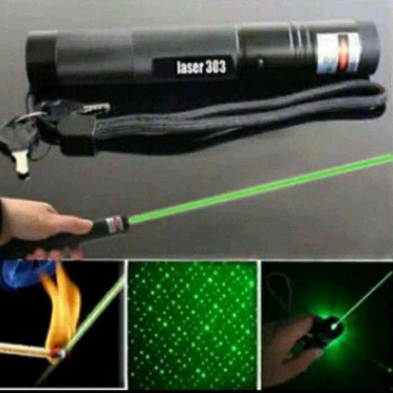 Green Laser Pointer / Laser Pointer Hijau 303