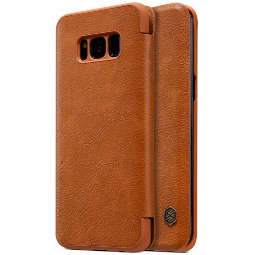 SAMSUNG GALAXY S8 NILLKIN QIN LEATHER CASE ORIGINAL