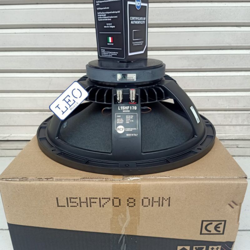 RCF COMPONENT SPEAKER L15HF170 KARAKTER WOOFER 15 INCH RCF 15HF170