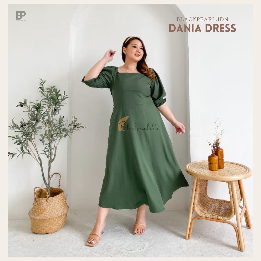 Dress Pantai Jumbo Big Size | Dress Pesta Sexy Backless LD 115-120cm Dania