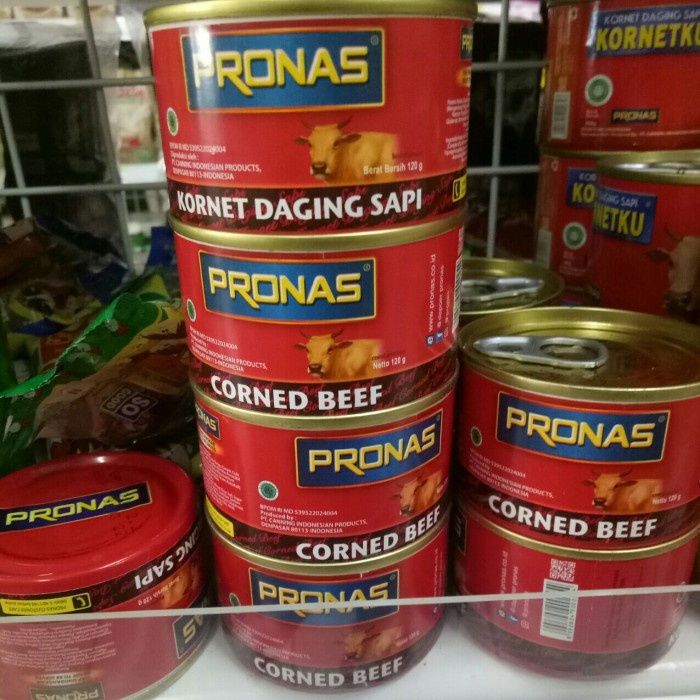 

Da202X6 Pronas Kornet Daging Sapi 120G Xa20X1