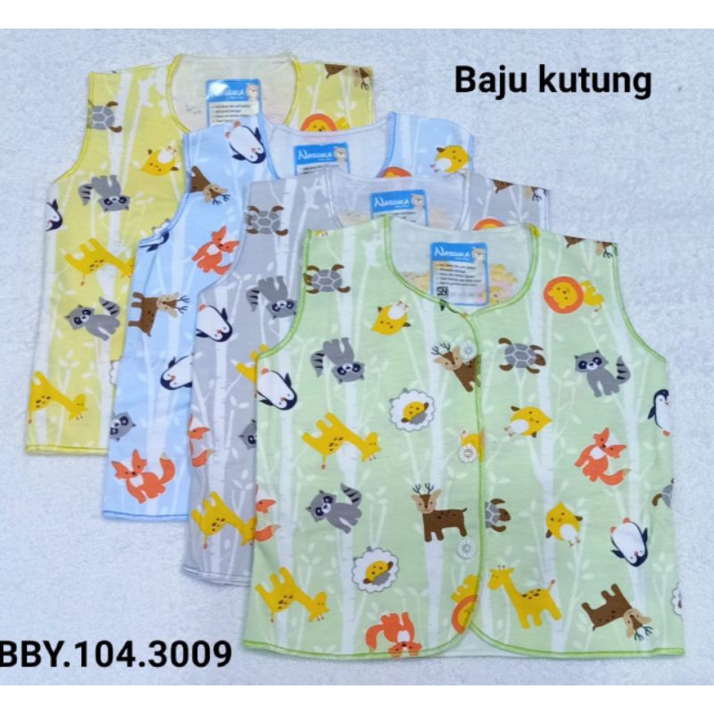 Baju bayi 0-3bln HALUS NASUKA ISI 4PCS/Baju bayi new born-Bj kutng sfari