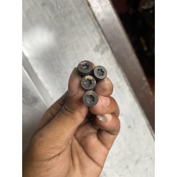 baut bintang one way tiger tirev dan megapro original copotan 1 set 6pcs