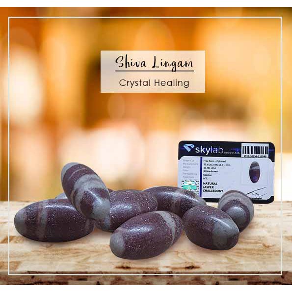 Crystal Healing Shiva Lingam Stone (BC90)