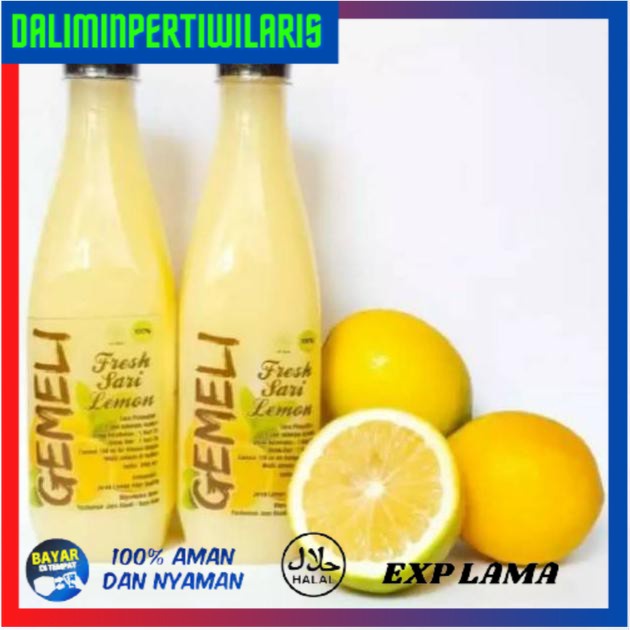 

( BISA COD ) BEKASI Sari Lemon Gemeli 500ml 100% lemon asli SPECIAL [Kode 1|Kode 2|Kode 3|Kode