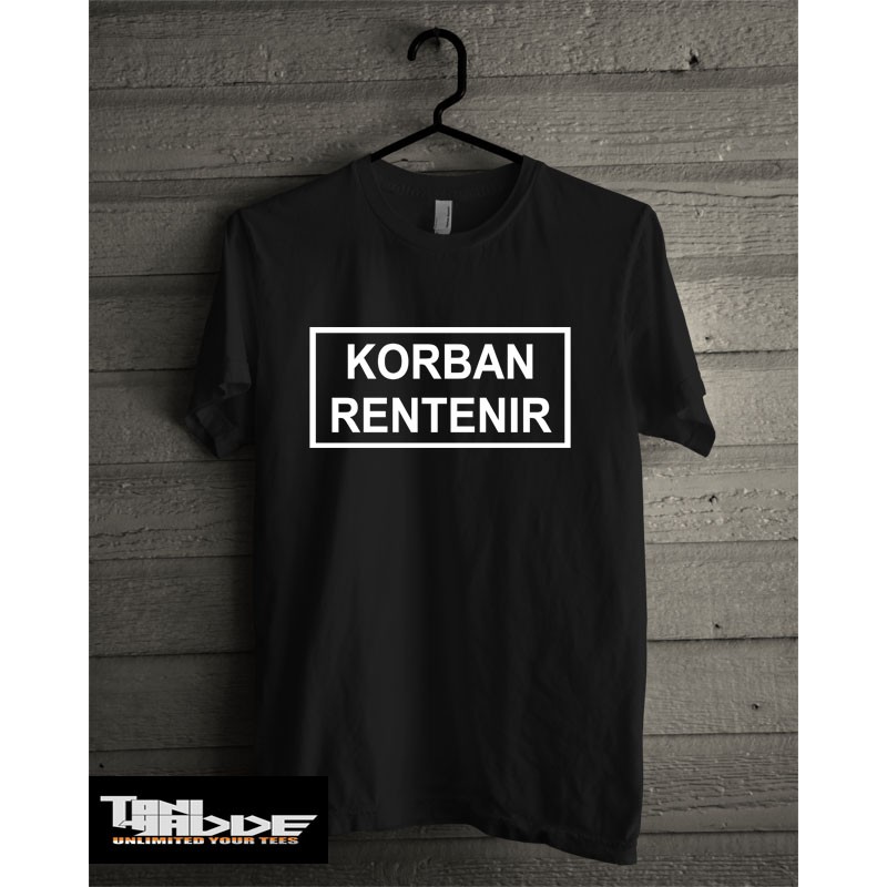 Kaos Distro Korban Rentenir Kaos Dakwah Kaos Pria Keren