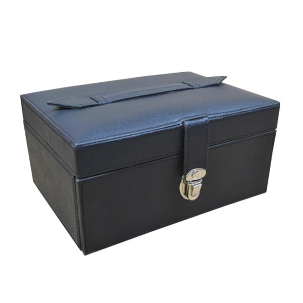 Full Black Jewelry Box / Kotak Tempat Perhiasan