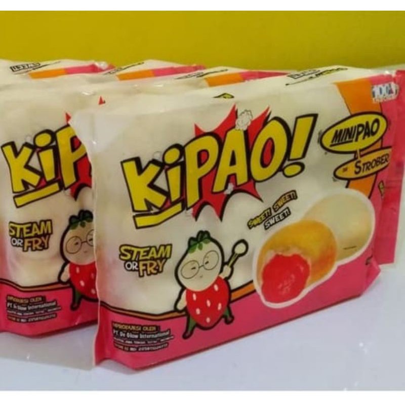 

KIPAO MINIPAO RASA STROBERRY ISI 25PCS 430GR