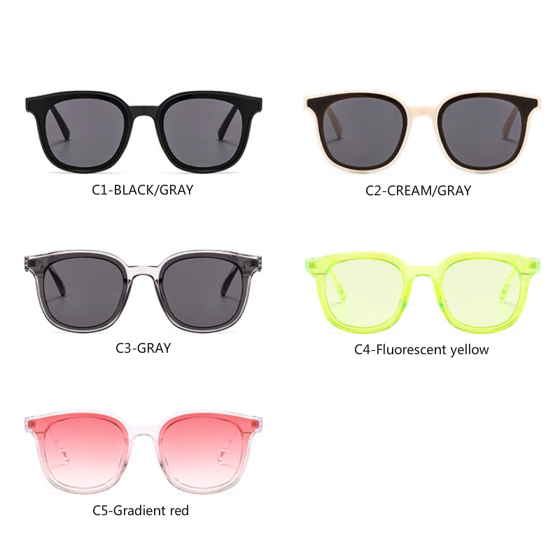 New INS fashion trend square sunglasses