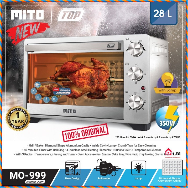 Mito oven MO 999 28 Liter