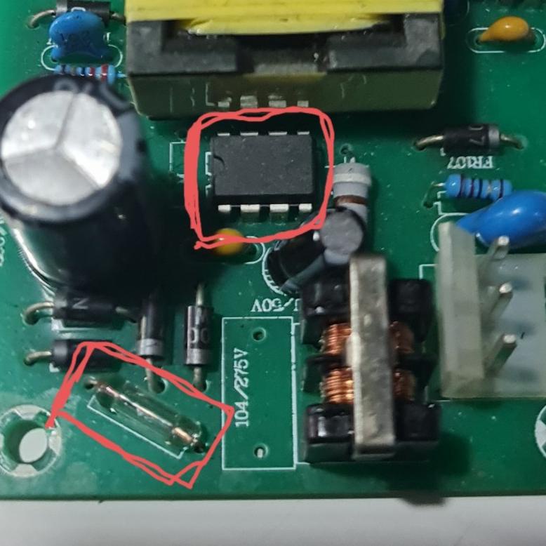 ic power suply / ic psu untuk mixer ashley baca di deskripsi