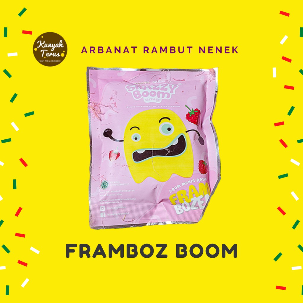 

Arum Manis by Snazzy Boom - Frambozen 25gr