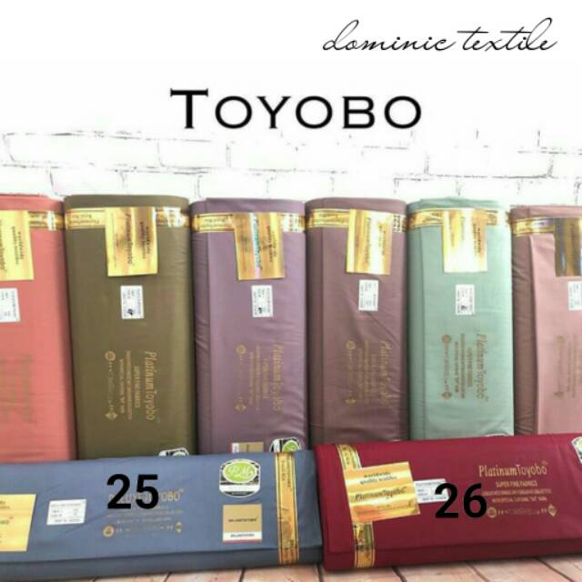 Katun Toyobo Premium Royal Mix Fodu Murah Import Original