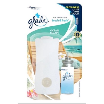 ORIGINAL Glade Touch N Fresh Air Freshener  9gr ALAT + REFILL / HELLOMARTID