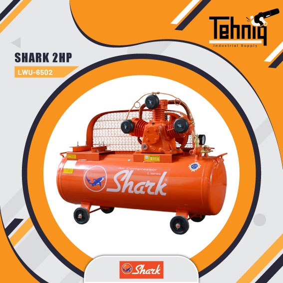 Shark Lwu-6502 Unloading 2 Hp Mesin Kompresor Angin Listrik