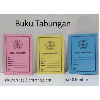 Buku Tabungan Anak SD / TK / Paud MURAH