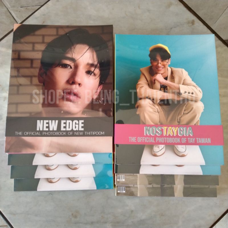 [READY STOCK] Official Photobook Tay Tawan Nostaygia