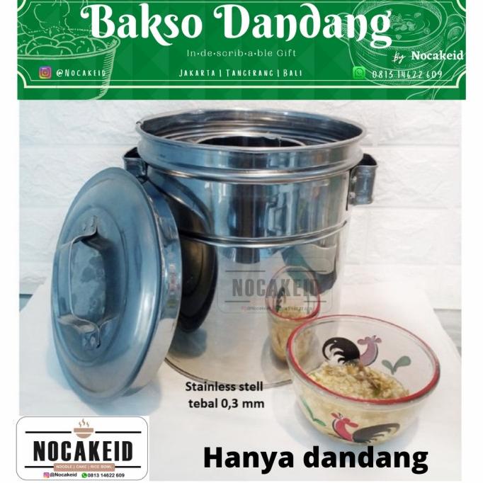 dandang bakso mini stainless dandang bakso panci bakso