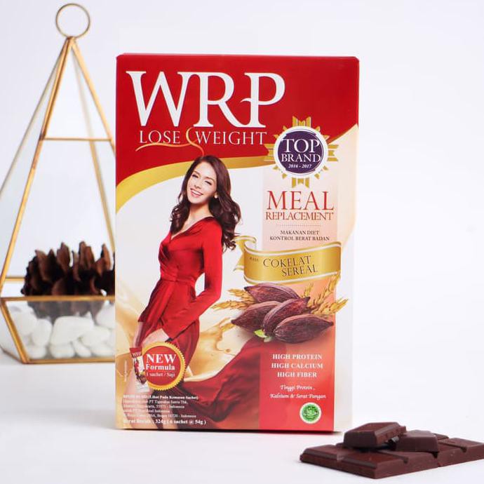 

BISA BAYAR DI TEMPAT WRP MEAL REPLACEMENT CHOCOLATE CEREAL 324G (6 Sachet)