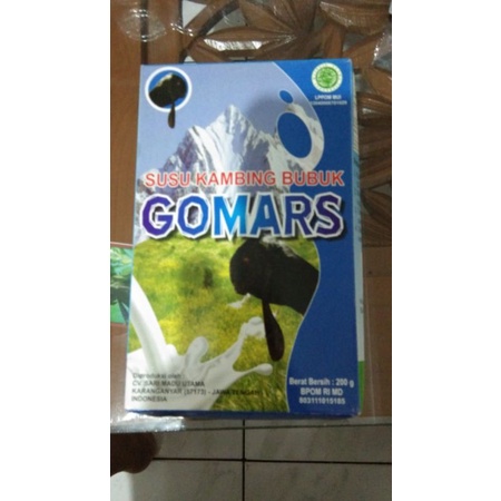 

Susu kambing bubuk gomars