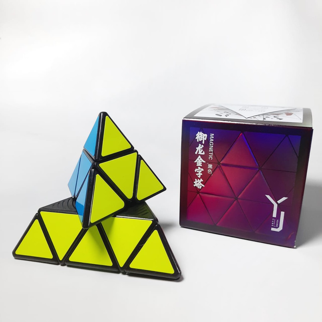 Rubik Pyramid Magnetic YJ8348 magic cube pyramid rubik segitiga