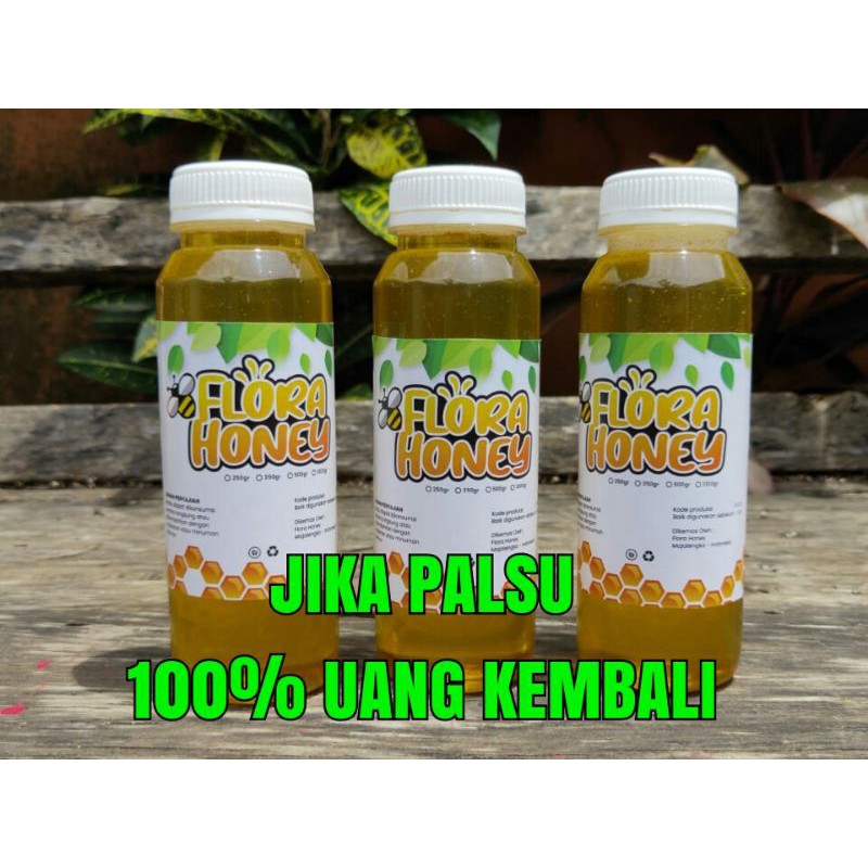 

(COD) Madu kuning organik nusantara 350gr asli 100% asli madu