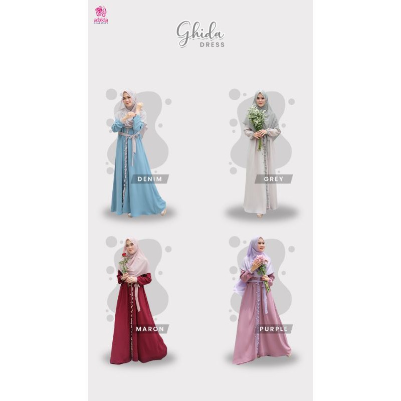 GHIDA DRESS ORIGINAL ADZKIA HIJAB