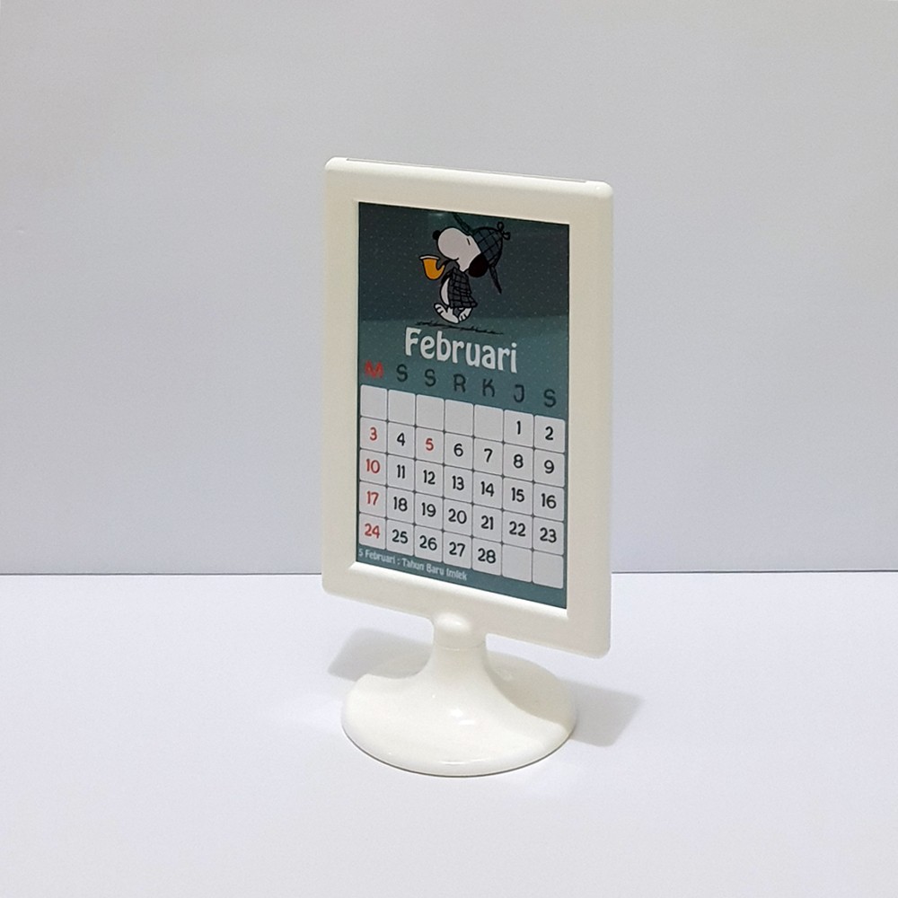 

2019 Frame Calendar Snoopy 1