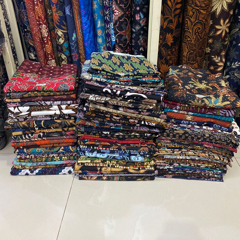 Tebus Murah Kain Batik Sisa Potongan Kode B