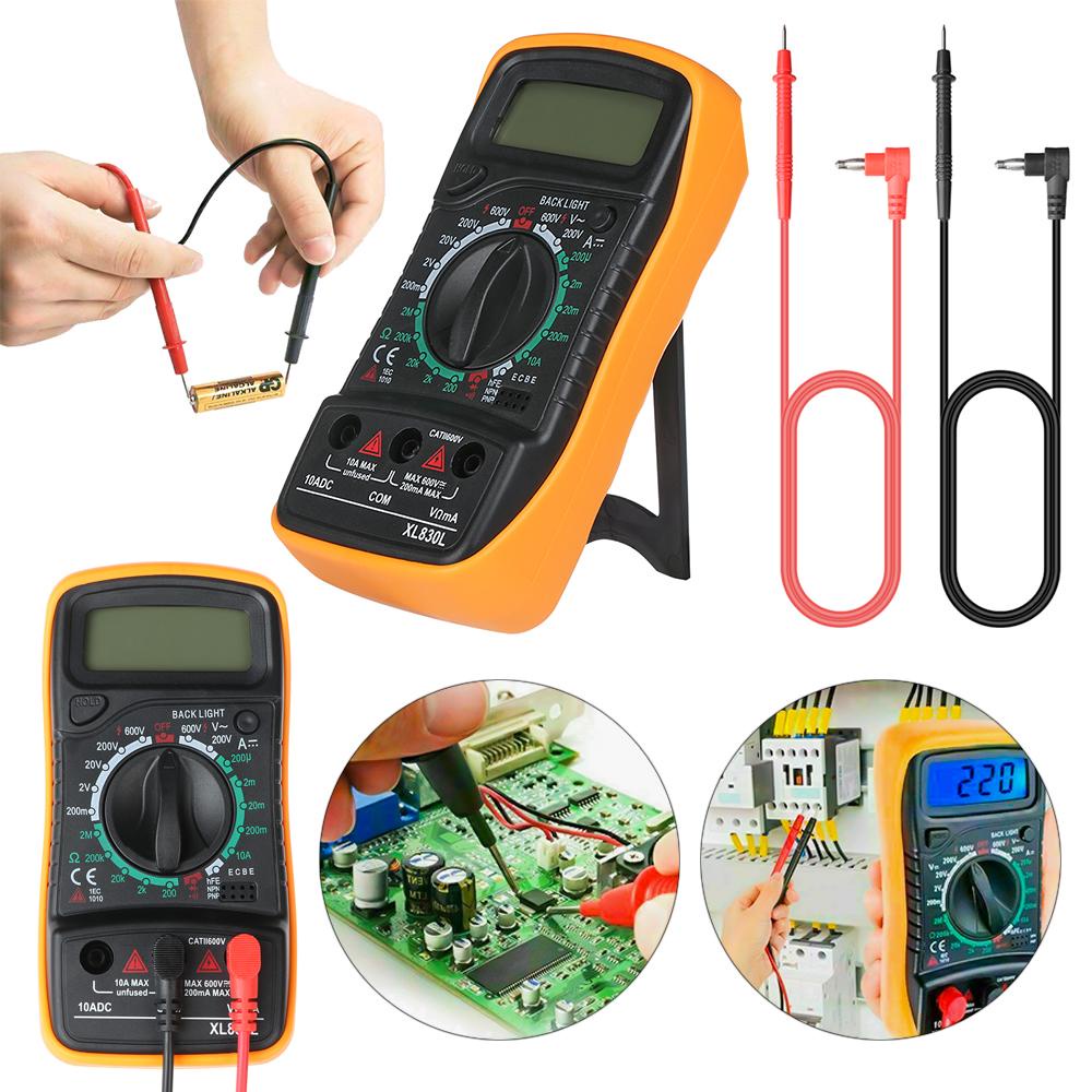 Preva Multimeter Digital Multimeter Rangkaian Arus Baru XL830L Ammeter