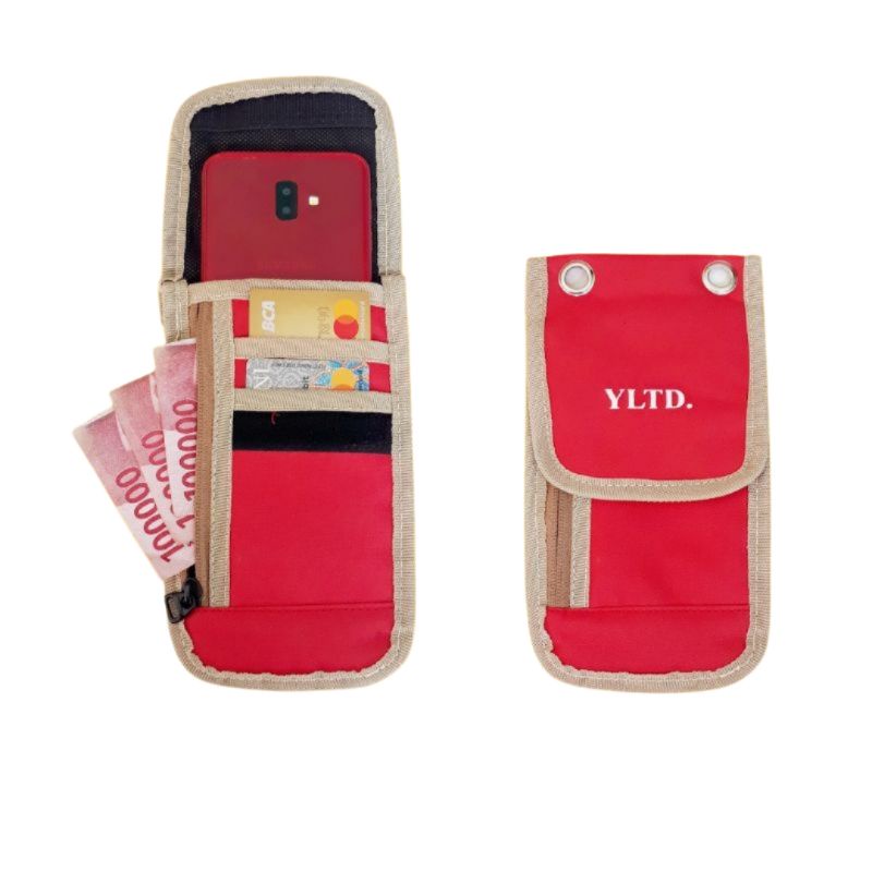 Rancis Jaya - Sako hanging wallet Kartu Hp Yltd Original