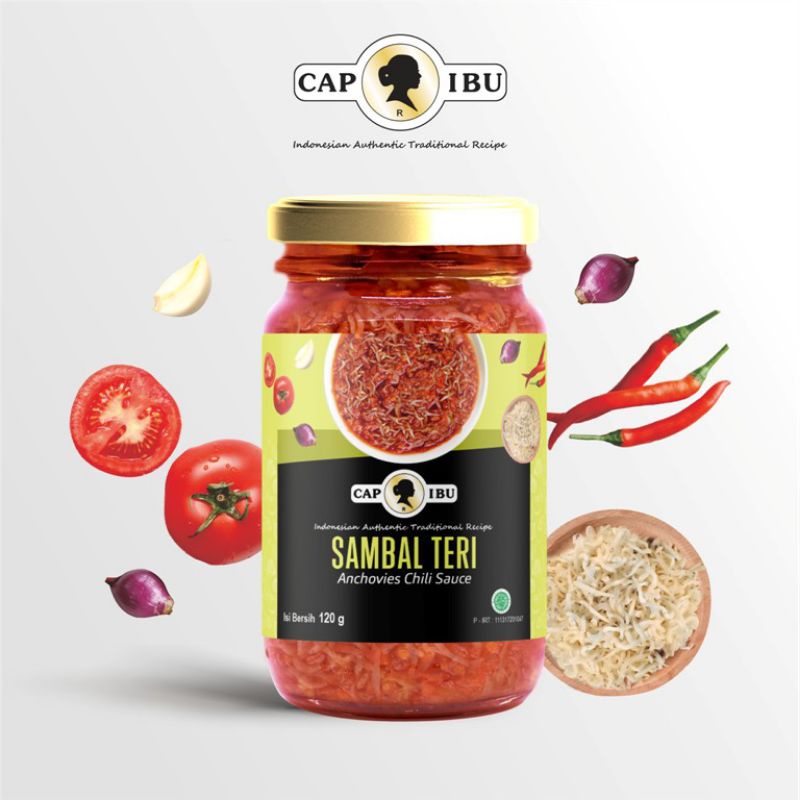 

Sambal Teri Cap Ibu 120gram