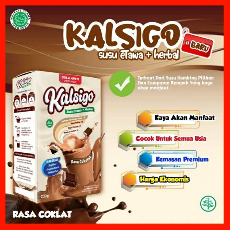 

Kalsigo Susu Kambing Etawa Penggemuk Badan Anak Dan Dewasa