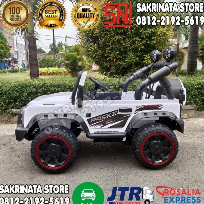 Mobil Aki Mainan Anak Jeep Rocky Murah