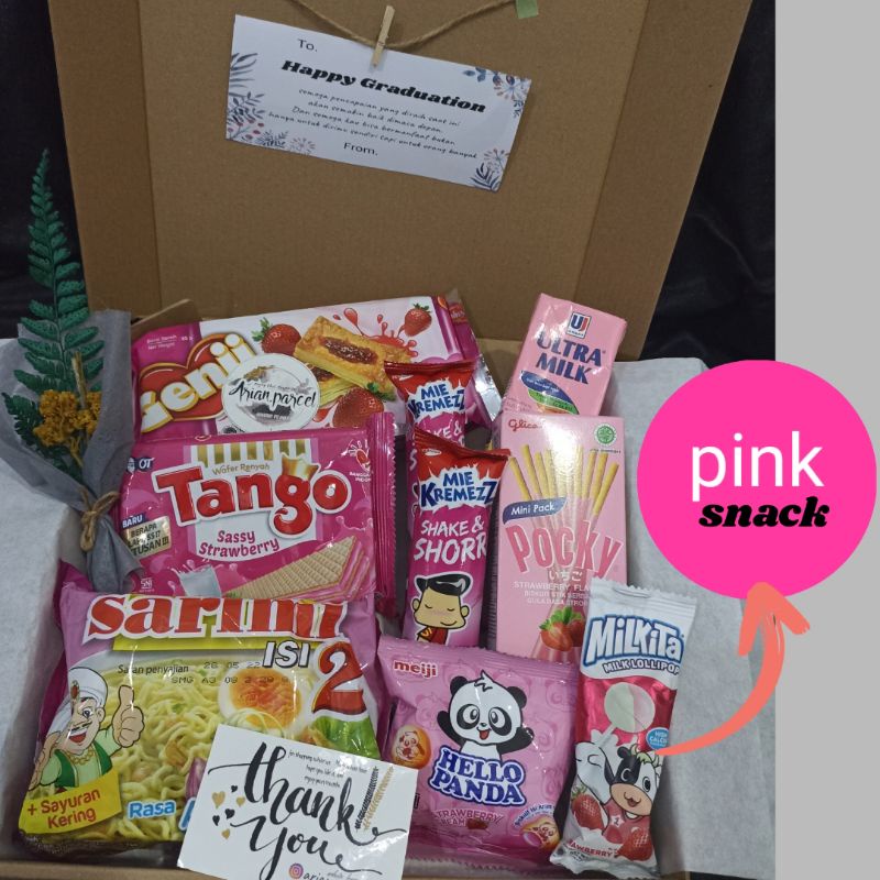 SNACK BOX / HAMPERS SNACK (wajib order bubblewarp) / SNACK ULANG TAHUN / SNACK LEBARAN / SNACK NATAL