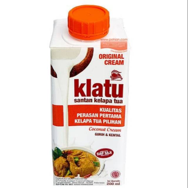 

klatu santan asli 200ml | santan | kelapa | bahan masak | bumbu