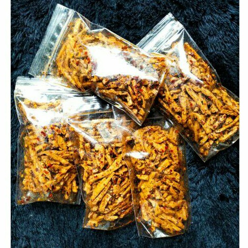 

basreng baso goreng extra pedas daun jeruk paket 5 bungkus