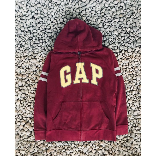 Hoodie Gap  Merah maroon