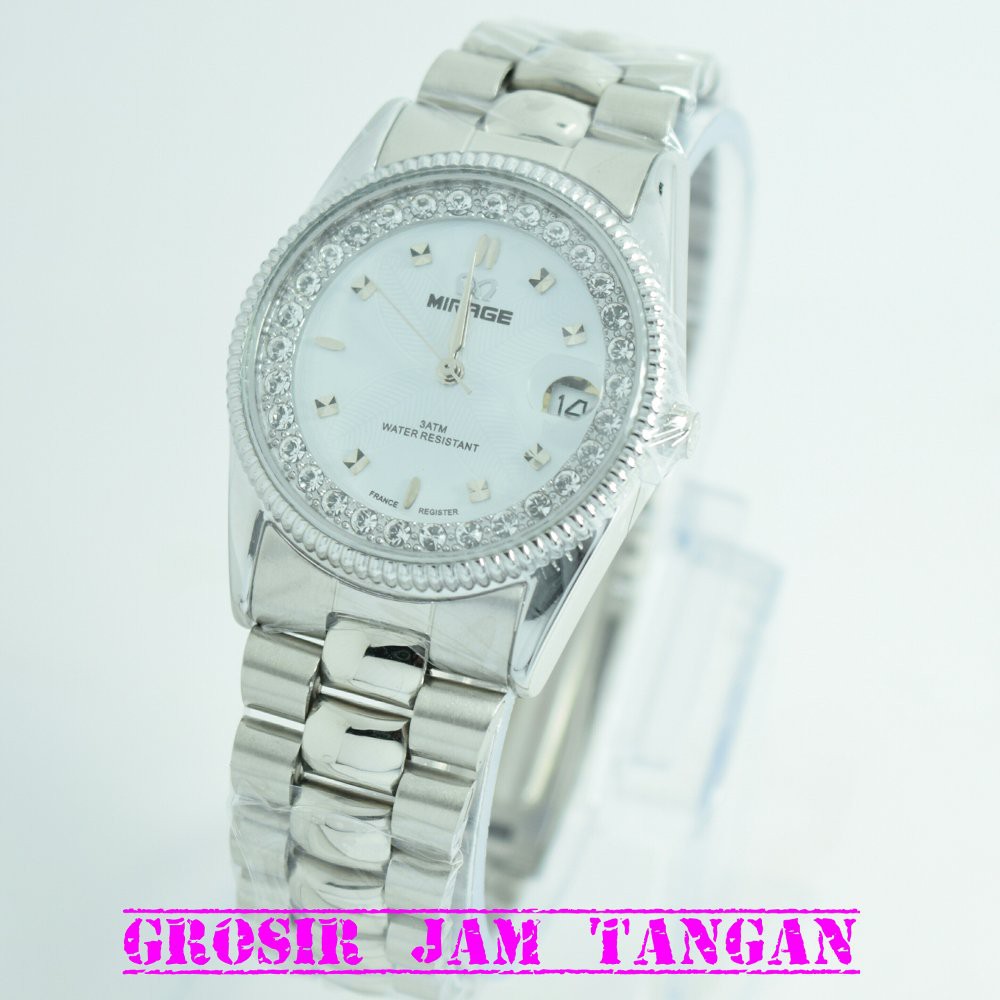 JAM TANGAN PRIA / WANITA UNISEX SIMPLE MEWAH ELEGAN CASUAL ORIGINAL MERK MIRAGE